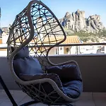 Rock State View - Unique Overlooking Meteora Flat Daire Kalampáka