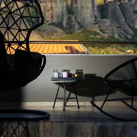 Apartment Rock State View - Unique Overlooking Meteora Flat Kalambaka