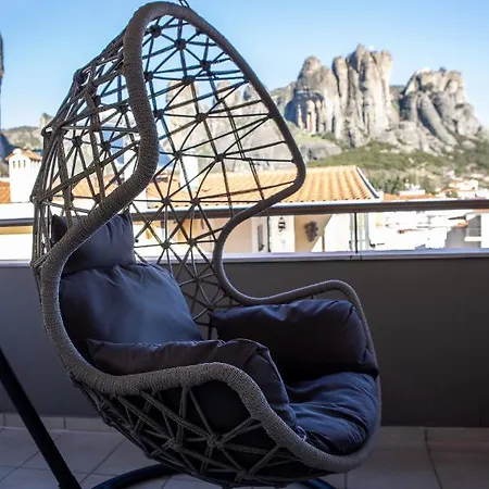 Rock State View - Unique Overlooking Meteora Flat Lejlighed Kalambaka