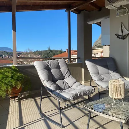 Rock State View - Unique Overlooking Meteora Flat Lejlighed Kalambaka