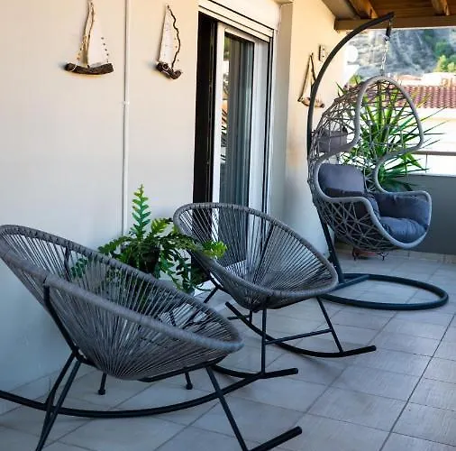 Rock State View - Unique Overlooking Meteora Flat Apartman Kalambáka